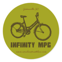 INFINITY MPG brown decal, www.carolinatriathlon.co stickers