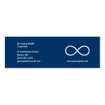 Infinity - Scientist Business Card
