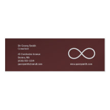 Infinity - Scientist Business Card