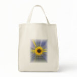 Infinity Sunflower Canvas Bag
