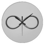Infinity Symbol Wall Clock wall clocks