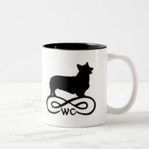 Infinity Welsh Corgi Coffee Mugs