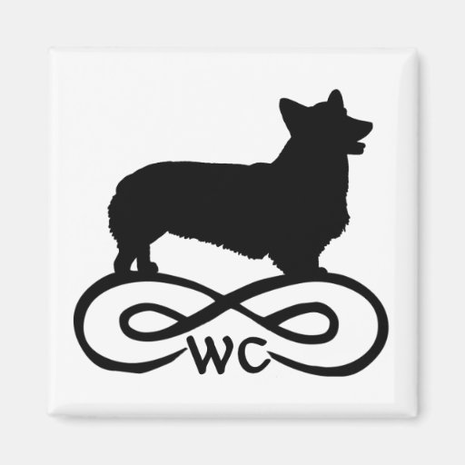 Infinity Welsh Corgi Refrigerator Magnet