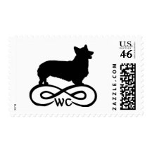 Infinity Welsh Corgi Stamp