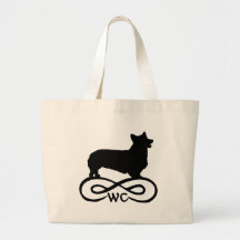 Infinity Welsh Corgi Tote Bag