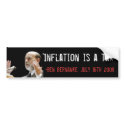 Inflation is a tax bumper stickers
