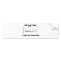 Inflation Is Never What It Used To Be (Economics) Bumper Stickers