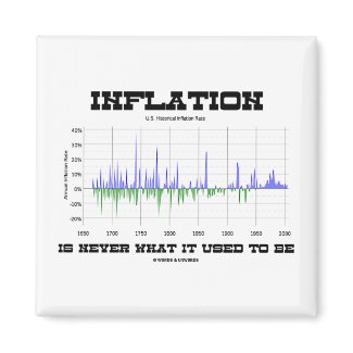 Inflation Is Never What It Used To Be (Economics) magnet