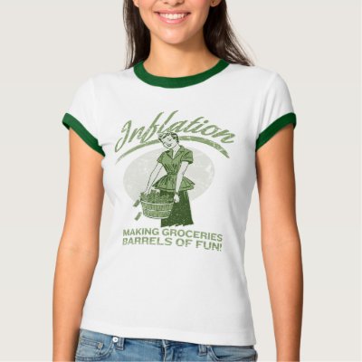 Inflation T-Shirt by Libertymaniacs
