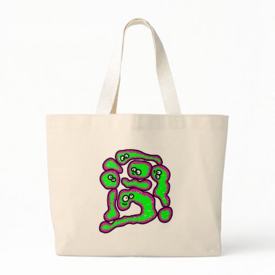 Influenza Virus Tote Bags by prawny