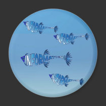 Info Fish Family magnets