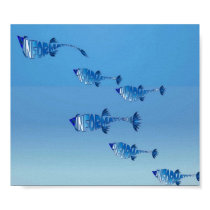 Info Fish Family posters by mindprint9 Info Fish Family posters