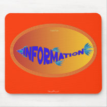 Info Fish Mouse Mat