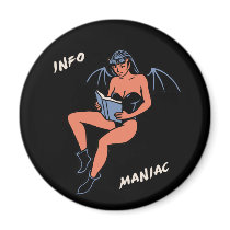 Info Maniac magnets by kbilltv Info Maniac magnets