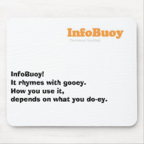 InfoBuoy Mouse Pad mousepads by infobouy InfoBuoy Mouse Pad mousepads