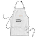 InfoBuoy Poor Poetry Apron by infobouy InfoBuoy Poor Poetry Apron