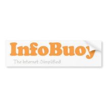 Infobuoy StickerI bumper stickers