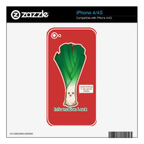 Information Leek Decals For The iPhone 4