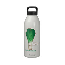 Information Leek Reusable Water Bottle