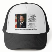 Information Oxygen Modern Age David Goliath Quote Trucker Hat