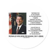 Information Oxygen Modern Age David Goliath Quote Stickers
