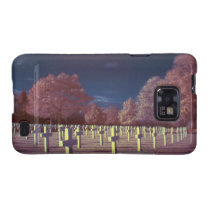 Infrared American Cemetery Crosses Samsung Galaxy Case