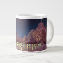 Infrared American Cemetery Crosses Jumbo Mug
