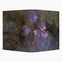 Infrared Image of the Cat's Paw Nebula NGC 6334 Vinyl Binders
