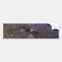 Infrared Image of the Cat's Paw Nebula NGC 6334 Bumper Stickers
