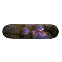Infrared Image of the Cat's Paw Nebula NGC 6334 Skateboard