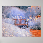Infrared park bench posters