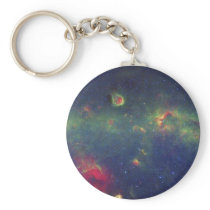 Infrared Portrait of the Inner Milky Way Galaxy Keychain