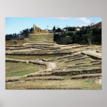 Ingapirca Inca ruins, Ecuador Poster