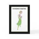 Ingenue Murder Mystery Invitation Card