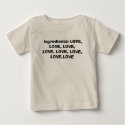 Ingredients: LOVE, LOVE, LOVE, LOVE, LOVE, LOV... t-shirts by sara_gruss Ingredients: LOVE, LOVE, LOVE, LOVE, LOVE, LOV... t-shirts