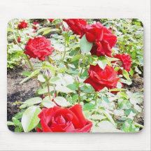 Ingrid Bergman Roses Mouse Pad