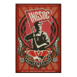 INGSOC 1984 Propaganda Poster