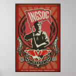 INGSOC 1984 Propaganda Poster posters