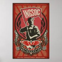 INGSOC 1984 Propaganda Poster