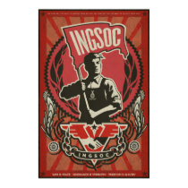 INGSOC 1984 Propaganda Poster posters