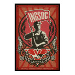INGSOC 1984 Propaganda Poster