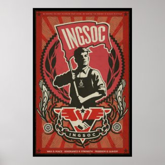 INGSOC 1984 Propaganda Poster