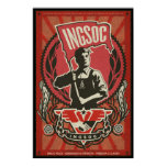 INGSOC 1984 Propaganda Poster