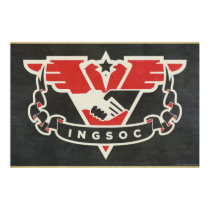 INGSOC 1984 Propaganda Poster posters