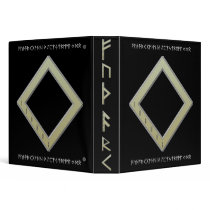 Ingwaz Rune gold binders