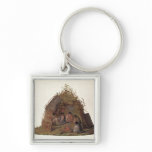 Inhabitants of the Island of Terra del Fuego Keychains