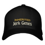 Inherited Jerk Genes Embroidered Baseball Cap