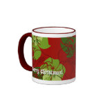 "Iniki Point" Xmas Mug in Red