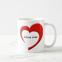 Inima Mea II mug (red) mugs