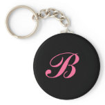 Initial "B" Key chain
